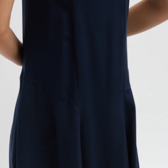 New - Tibi Midnight Blue Midi Dress - Picture 7 of 14